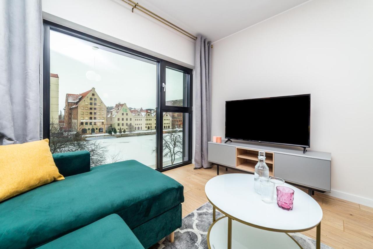 Pobookowane River View Apartments Gdansk Luaran gambar