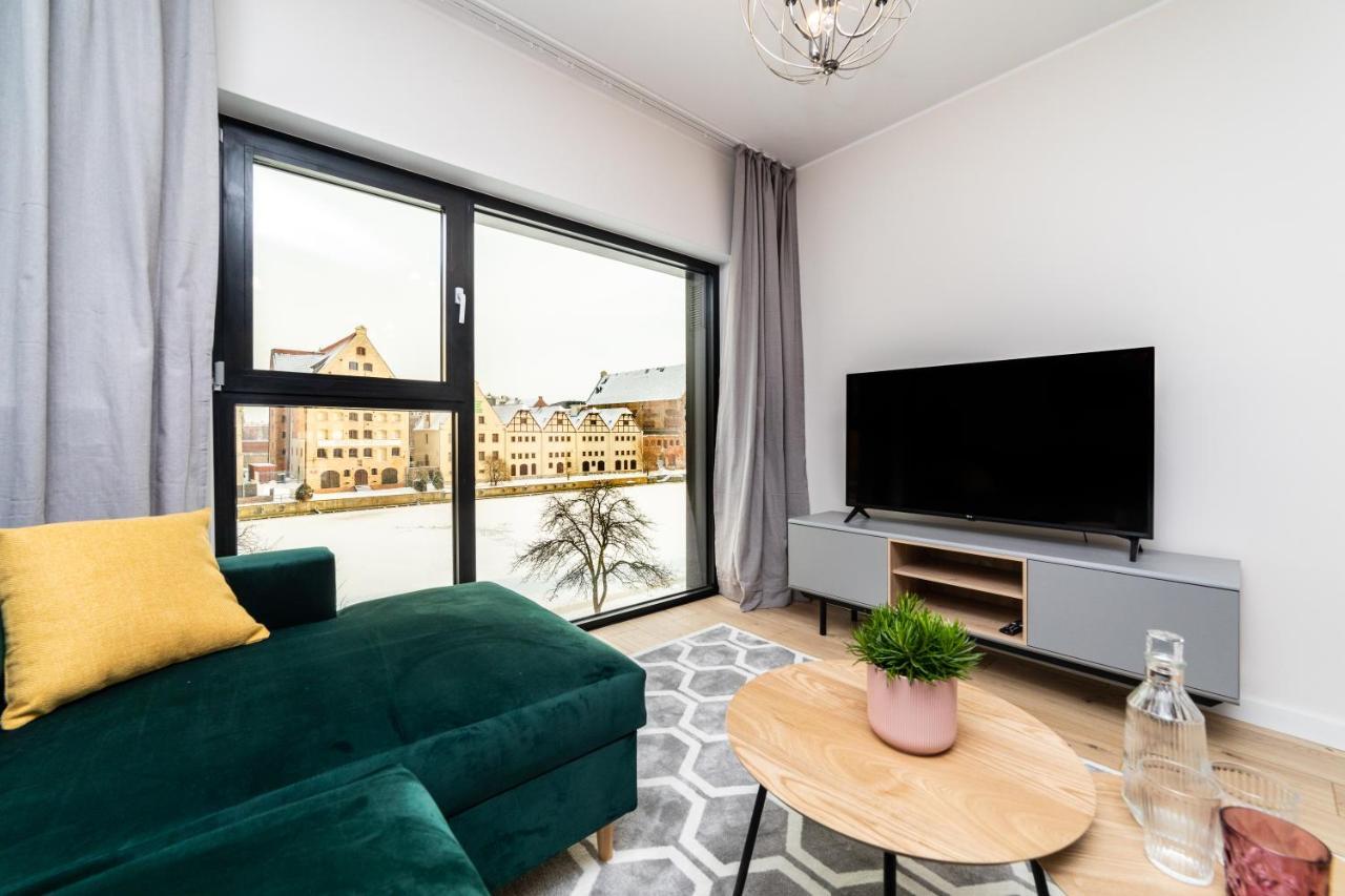 Pobookowane River View Apartments Gdansk Luaran gambar